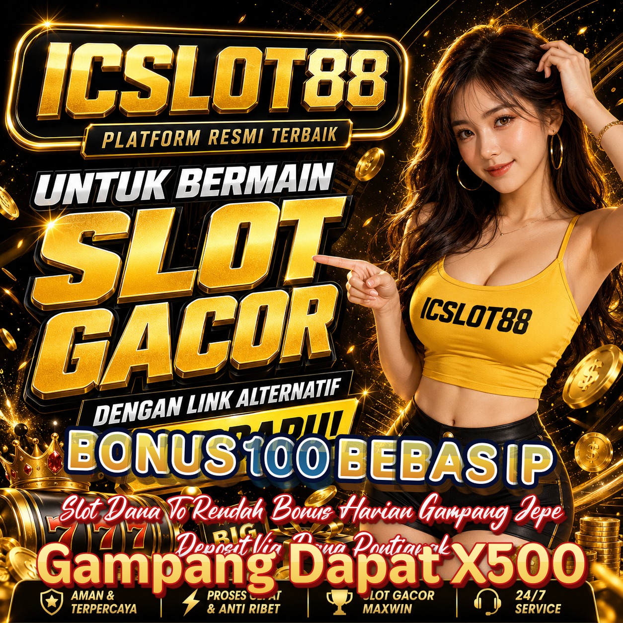BONUS 100 BEBAS IP