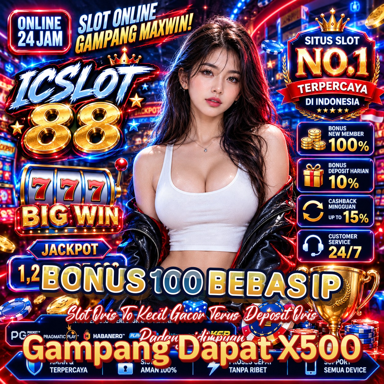 BONUS 100 BEBAS IP